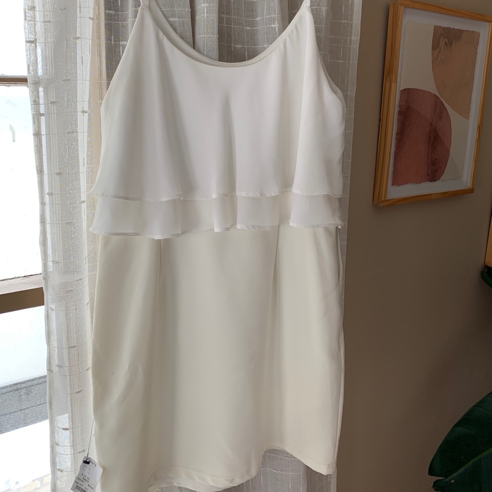 White going out dress